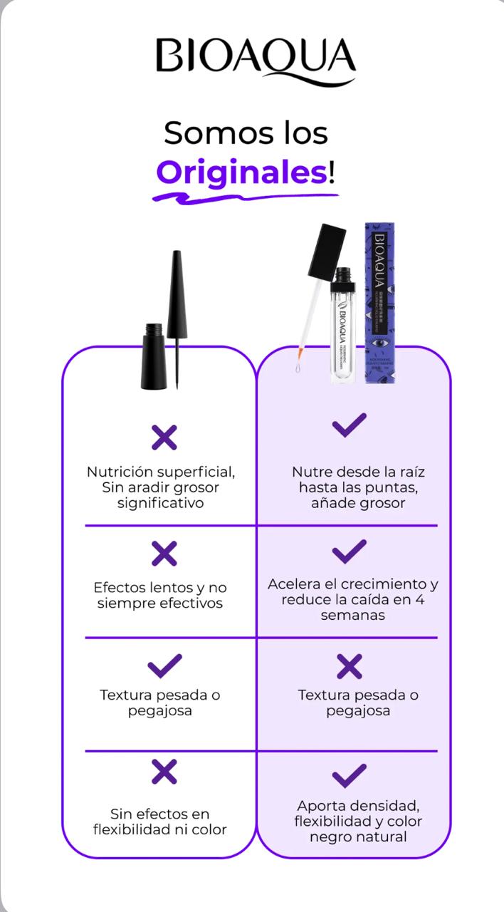 COMBO X 2 SERUM DE PESTAÑAS BIOAQUA.