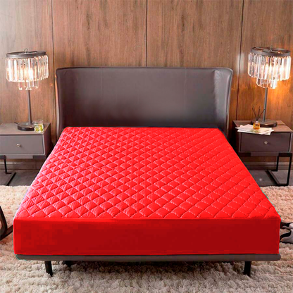 Protector Colchón Poli algodón Anti fluidlo Cama Doble: 1.40cm*1.90cm / Altura 40cm