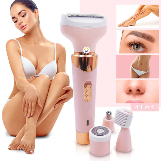 DEPILADORA FACIAL CORPORAL 4 EN 1