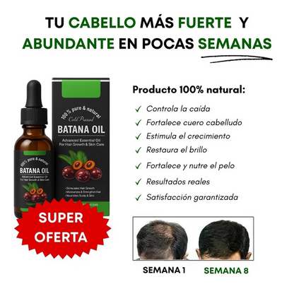 Combo Aceite Batana + Shampo de Batana: El Secreto Ancestral para Prevenir la Caída del Cabello y Estimular el Crecimiento 🌱