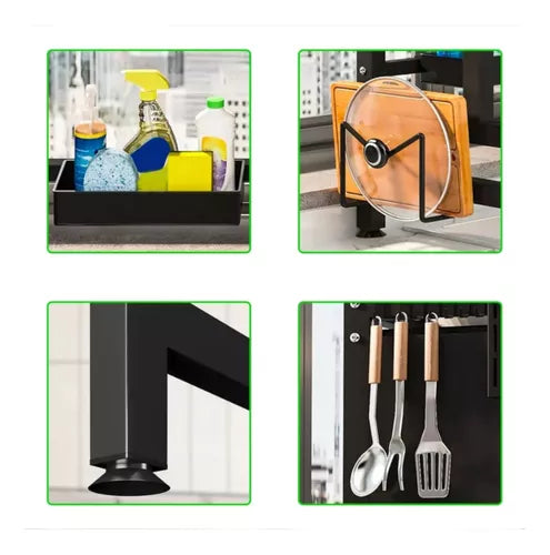 ESCURRIDOR DE PLATOS CON TAPA