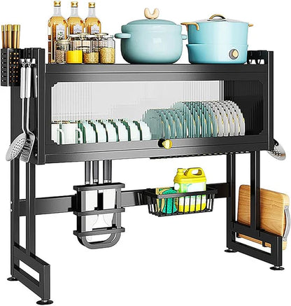 ESCURRIDOR DE PLATOS CON TAPA