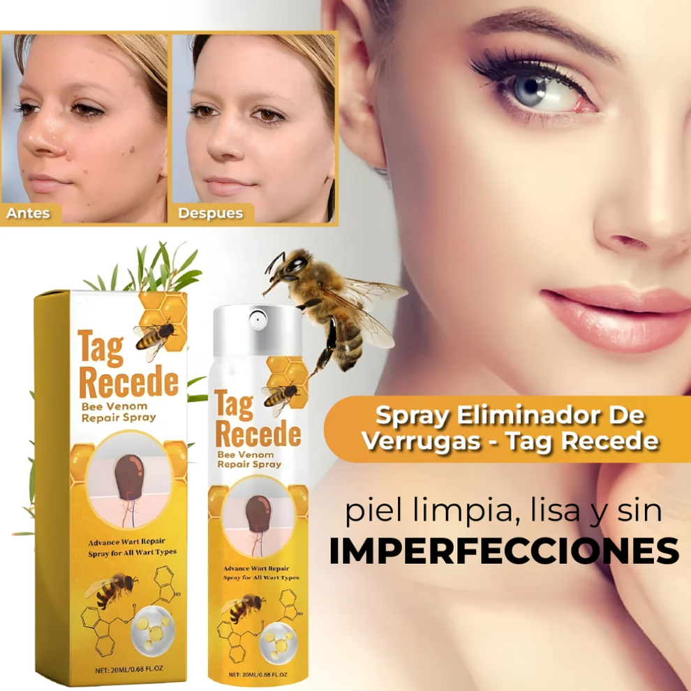 Despídete de las verrugas, lunares y marcas en la piel en 7 días, sin dolor y sin dejar marcas. 🐝